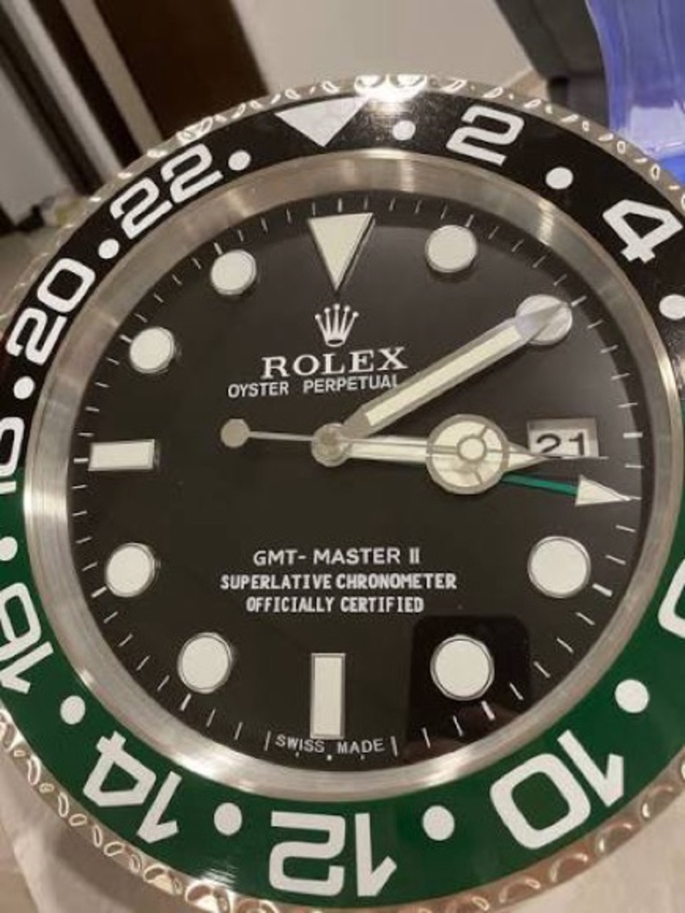RLX sprite wall clock